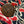 Bronze coin with '8661' marking on a fabric background with red, blue, and white pattern