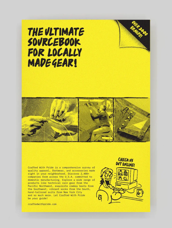 Crafted With Pride: A Directory of Made in USA Gear (3rd Edition) Book **NEW**