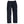 A pair of black chino work uniform pants with visible front button and zipper, and side pockets.