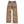 Brown jeans on a white background