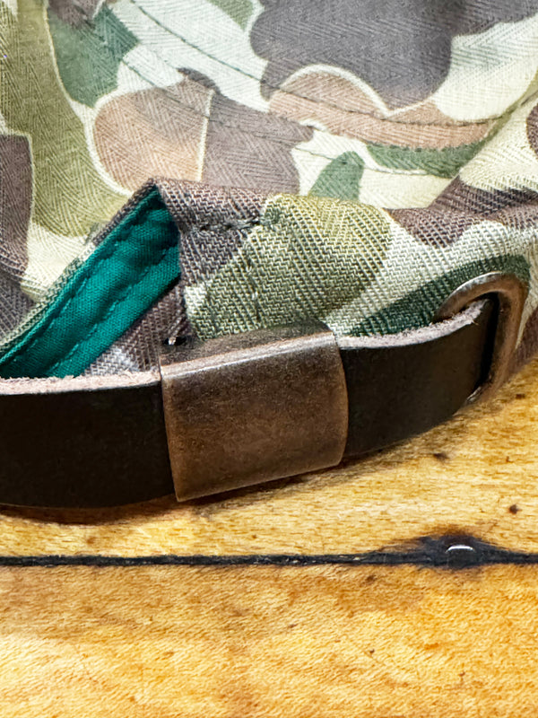 Japanese twill double sided Frogskin camo Baseball cap made in NYC