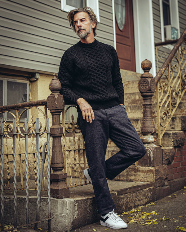 Man wearing sweater