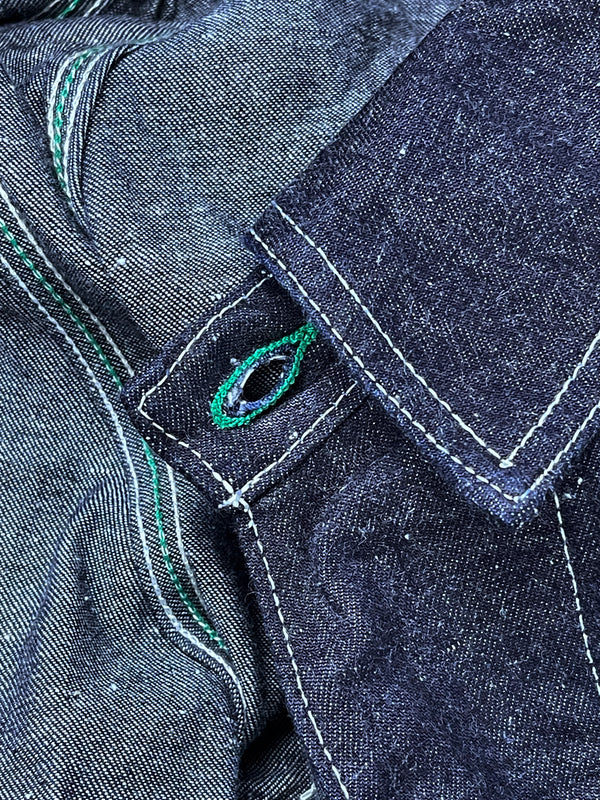 Coal Breaker indigo "Jelt" Chore Jacket