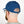 Dark Natural Indigo hand loomed Engineer cap