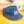Dark Natural Indigo hand loomed Engineer cap