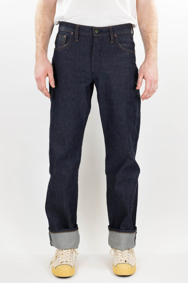 Smokestacks Vidalia Mills 14 oz Indigo Selvedge (last of the dark blue indigo run)