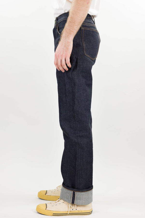 Smokestacks Vidalia Mills 14 oz Indigo Selvedge (last of the dark blue indigo run)