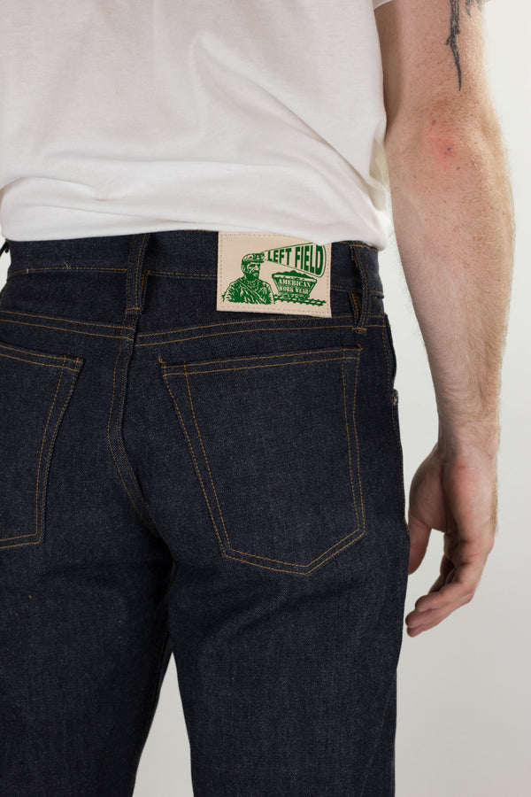 Smokestacks Vidalia Mills 14 oz Indigo Selvedge (last of the dark blue indigo run)