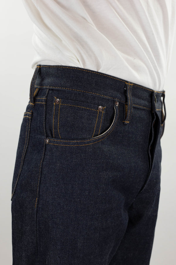 Smokestacks Vidalia Mills 14 oz Indigo Selvedge (last of the dark blue indigo run)
