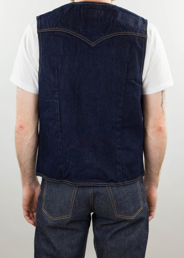 15 oz Yoshiwa Mills Denim Western Vest