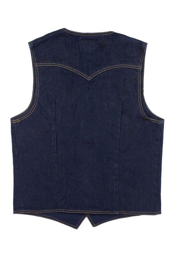 15 oz Yoshiwa Mills Denim Western Vest