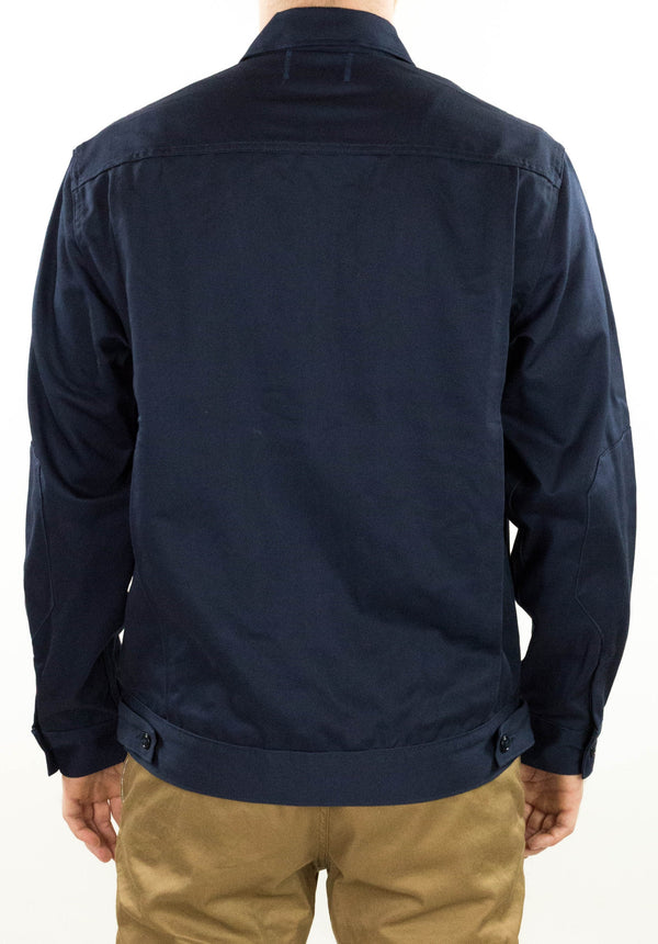 WORK UNIFORM Greaser Garage Jacket - Dark Navy 9 oz Twill