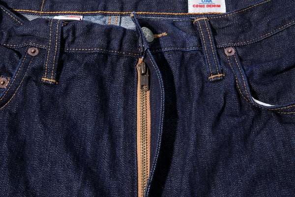 Zipper Denim Jeans | Classic Denim Jeans | Left Field NYC