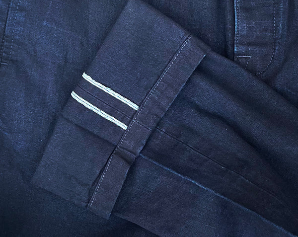 Deep Indigo Chinos | Japanese Deep Indigo Chinos | Left Field NYC
