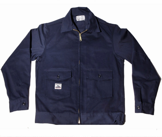 WORK UNIFORM Greaser Garage Jacket - Dark Navy 9 oz Twill