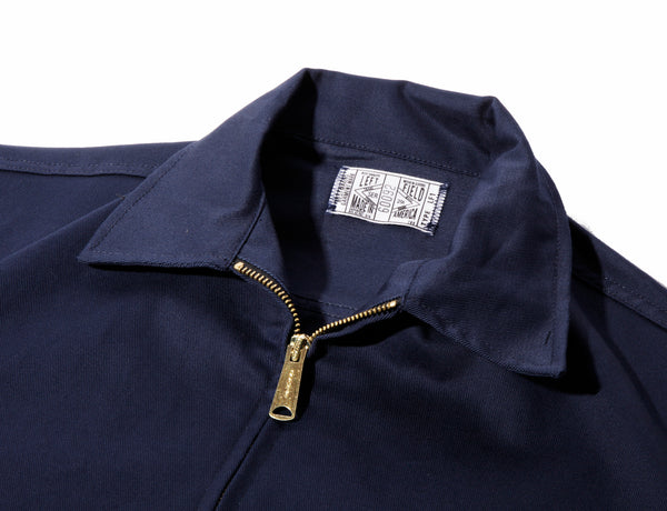 WORK UNIFORM Greaser Garage Jacket - Dark Navy 9 oz Twill