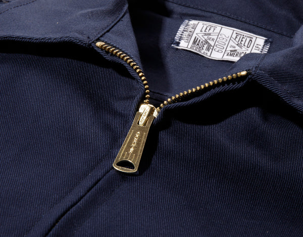 WORK UNIFORM Greaser Garage Jacket - Dark Navy 9 oz Twill
