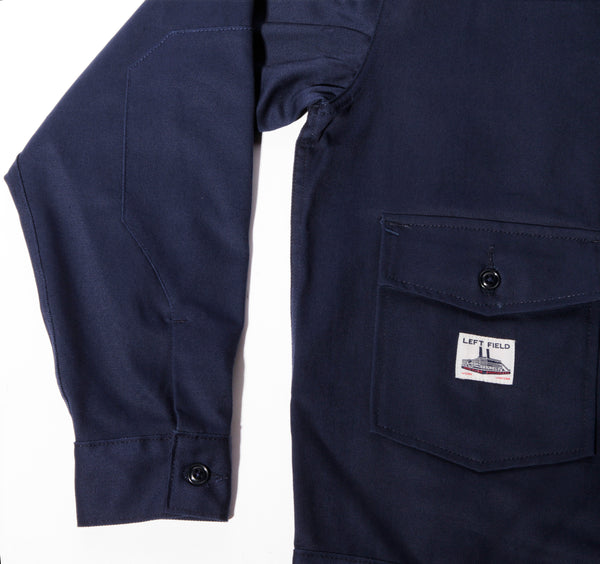 WORK UNIFORM Greaser Garage Jacket - Dark Navy 9 oz Twill