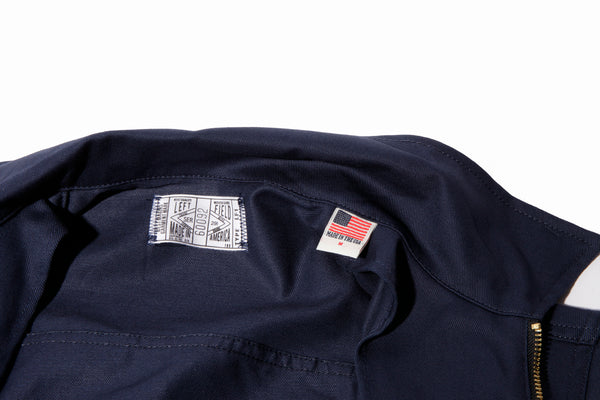 WORK UNIFORM Greaser Garage Jacket - Dark Navy 9 oz Twill