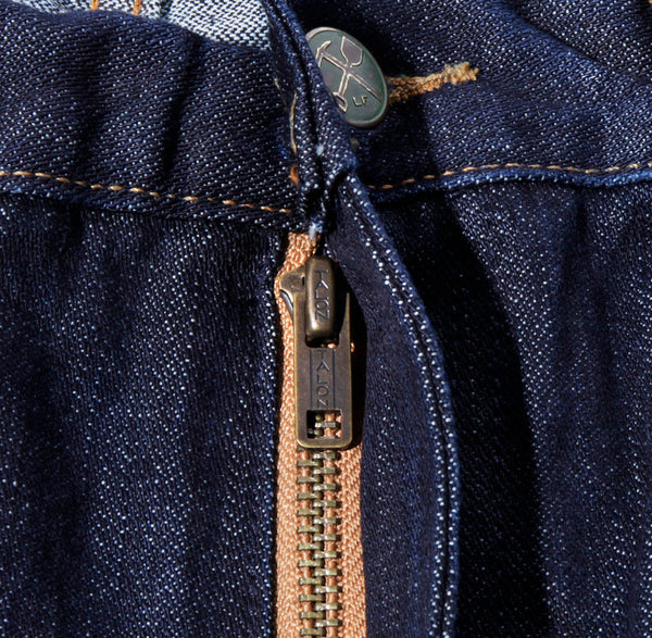 Zipper Denim Jeans | Classic Denim Jeans | Left Field NYC